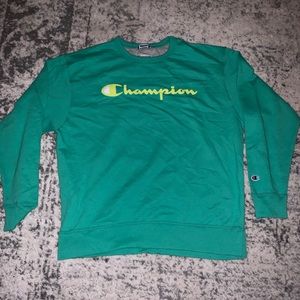 Green Champion Sweatshirt